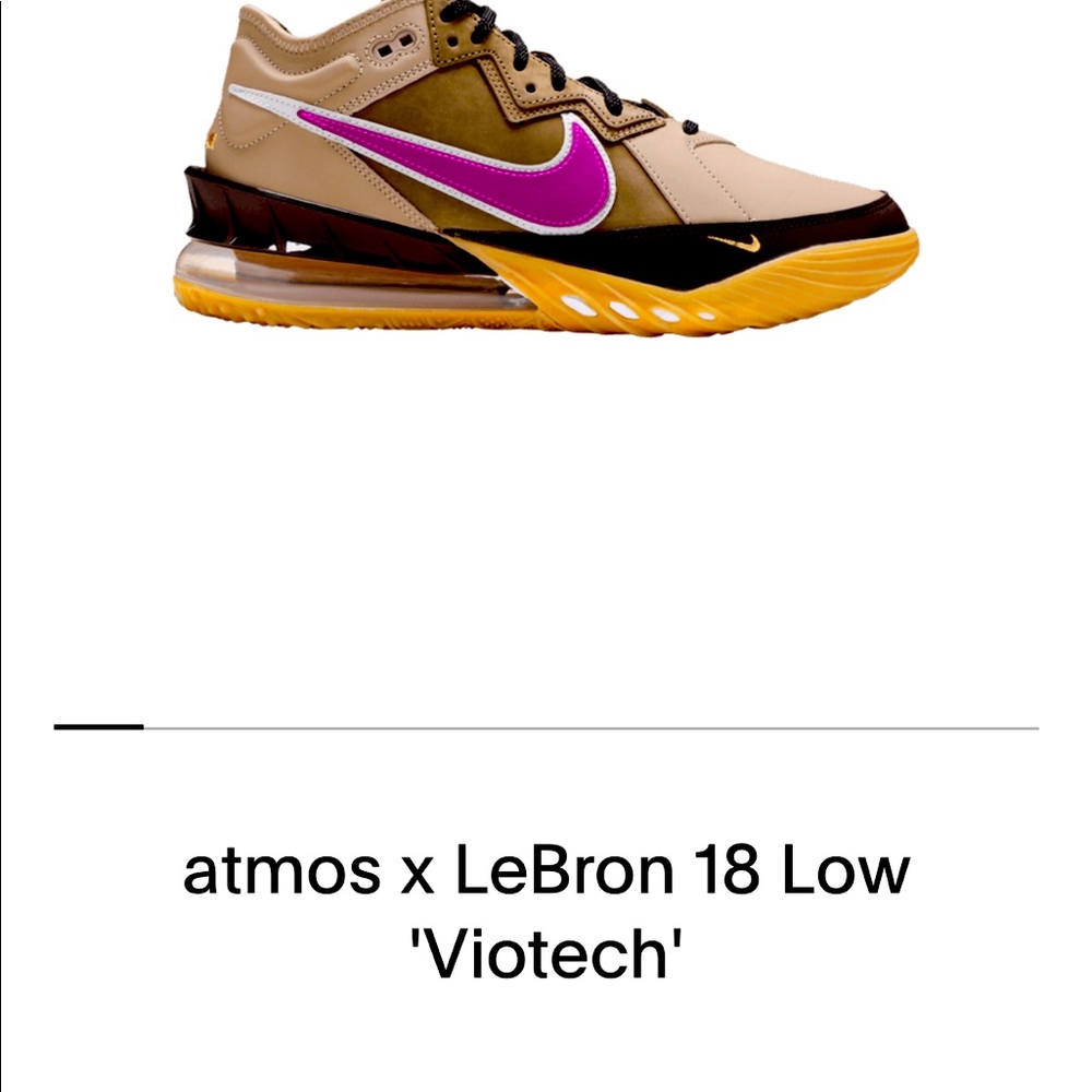 Lebrons  Atmos sneakers new in the box